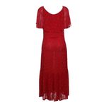 Vestido-Saint-Laurent-Vintage-Cigana-Vermelho