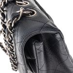 Bolsa-Chanel-Classic-Single-Flap-Jumbo-Caviar-Preta