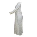 Vestido-Mixed-Longo-Transparente-Branco