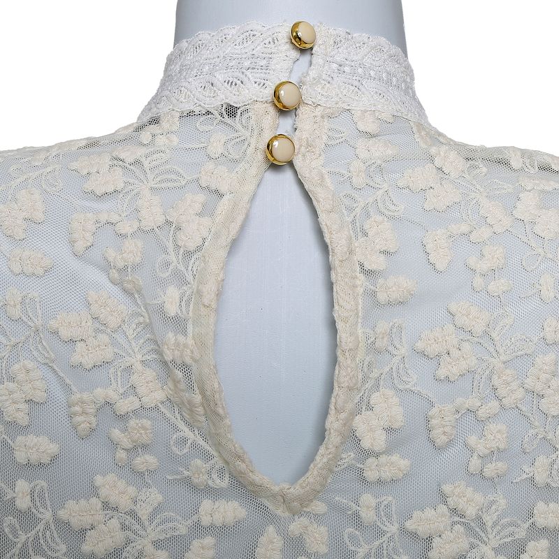 Vestido-Mixed-Longo-Transparente-Branco