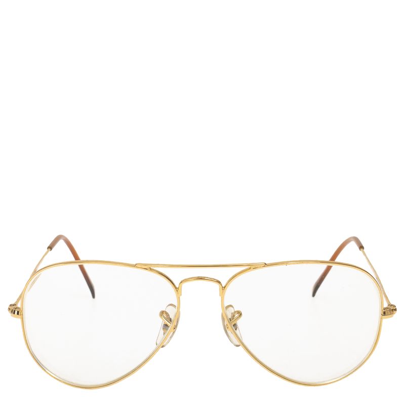 Oculos-Ray-Ban-Aviator-Optics-Dourado