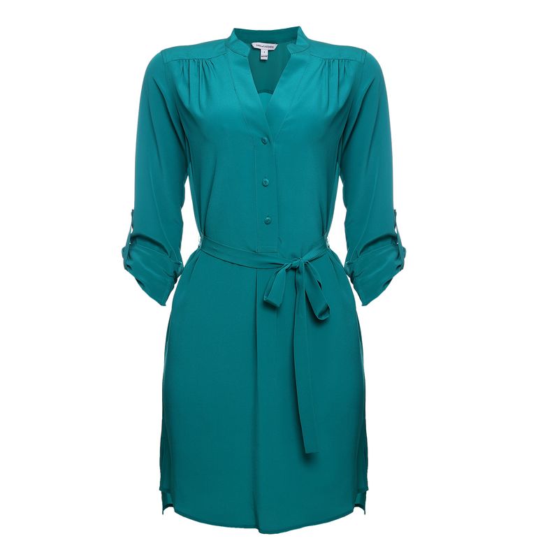 Vestido-Diane-Von-Furstenberg-Verde