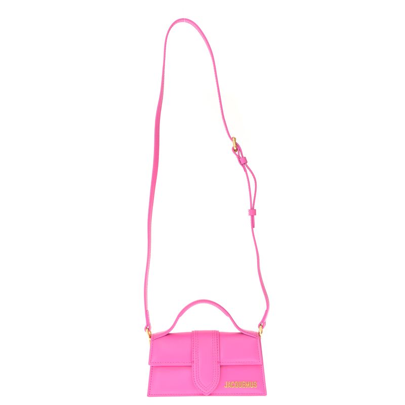 Bolsa-Jacquemus-Le-Bambino-Mini-Couro-Rosa