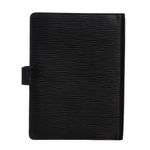 Agenda-Louis-Vuitton-Couro-Epi-Preto