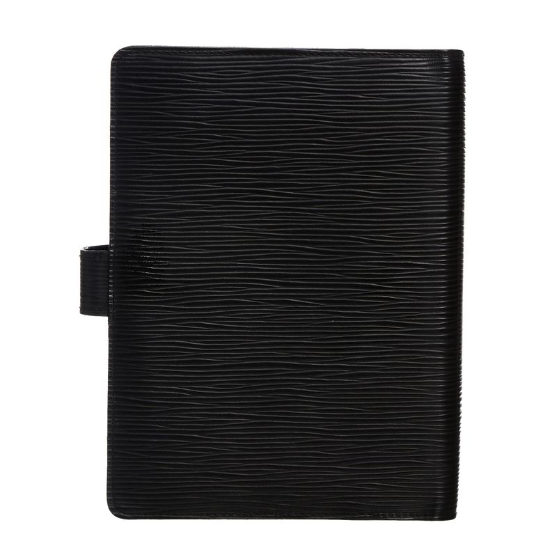Agenda-Louis-Vuitton-Couro-Epi-Preto