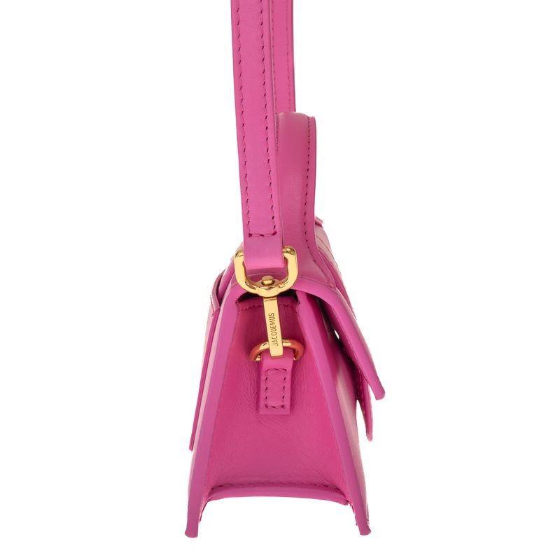 Bolsa-Jacquemus-Le-Bambino-Mini-Couro-Rosa