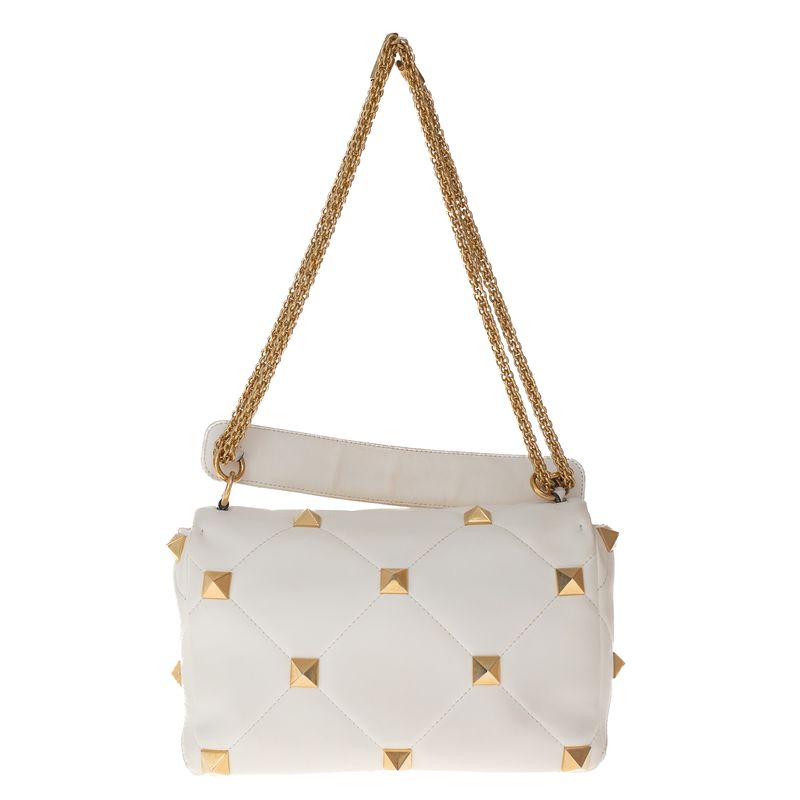 Bolsa-Valentino-Garavani-Roman-Stud-Branca