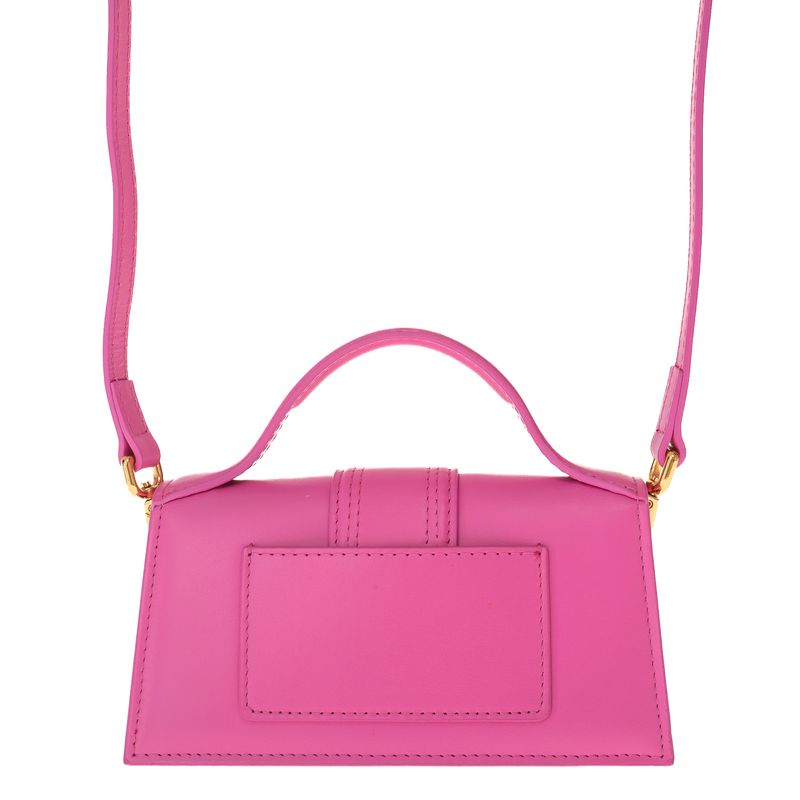 Bolsa-Jacquemus-Le-Bambino-Mini-Couro-Rosa