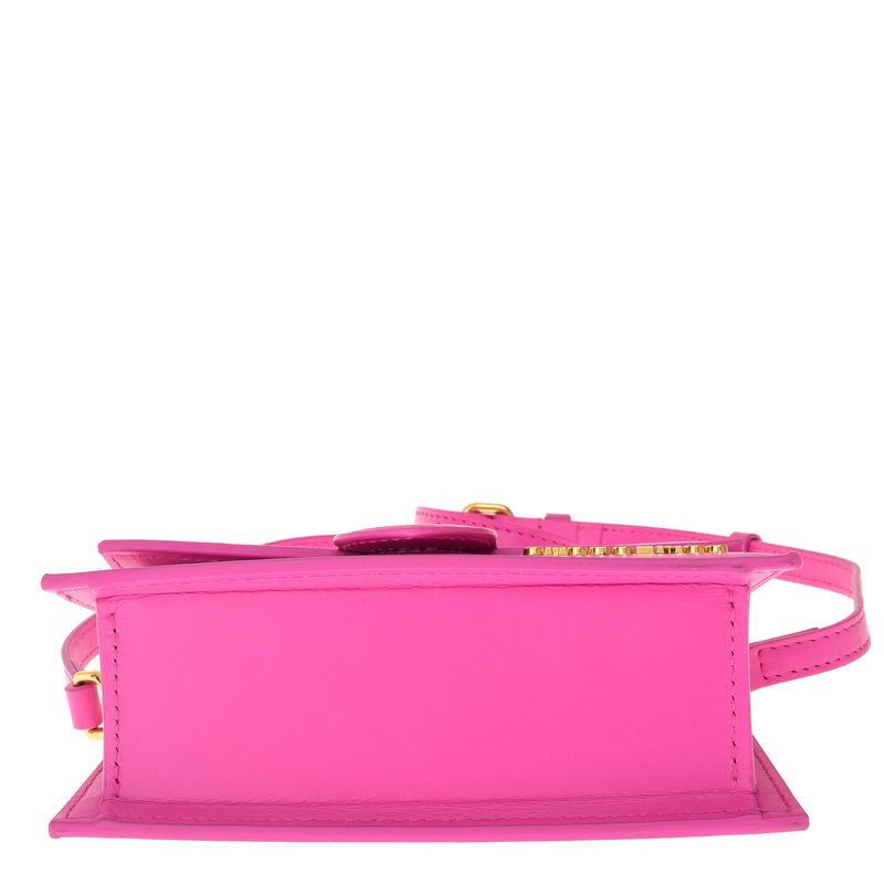 Bolsa-Jacquemus-Le-Bambino-Mini-Couro-Rosa