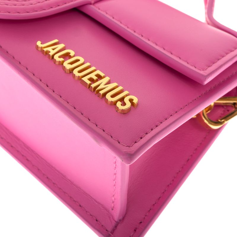 Bolsa-Jacquemus-Le-Bambino-Mini-Couro-Rosa