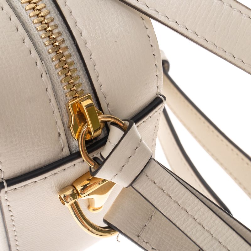 Bolsa-Gucci-1955-Horsebit-Camera-Branca