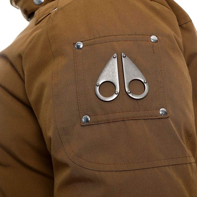 Casaco-Moose-Knuckles-Puffer-Marrom-