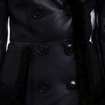 Casaco-Burberry-Couro-Azul-e-Pelos-