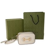Bolsa-Gucci-1955-Horsebit-Camera-Branca