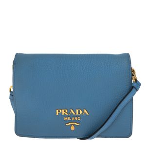 Bolsa Prada Couro Azul