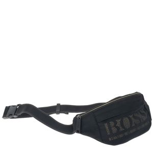 Pochete Hugo Boss Logo Preta