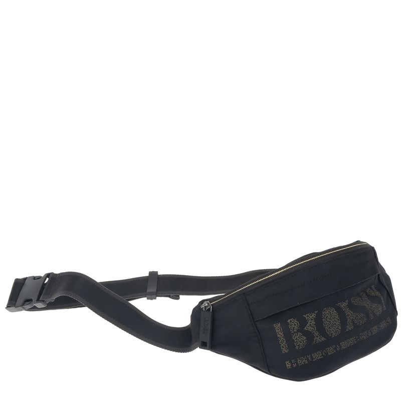 Pochete-Hugo-Boss-Logo-Preta