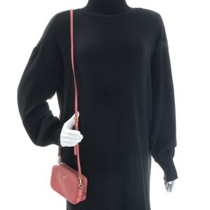 Bolsa Prada Camera Mini Saffiano Rosa