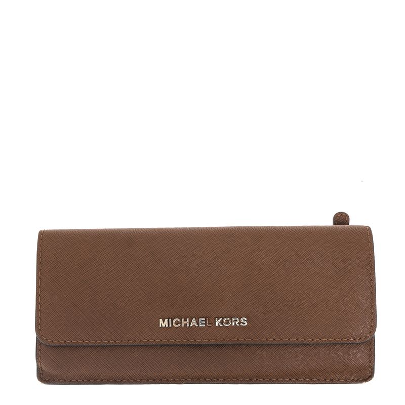 Carteira-Michael-Kors-Saffiano-Caramelo