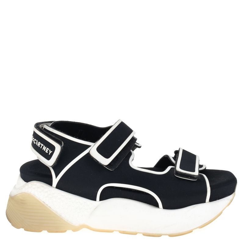 Sandalia-Stella-McCartney-Plataforma-Neoprene-Preta