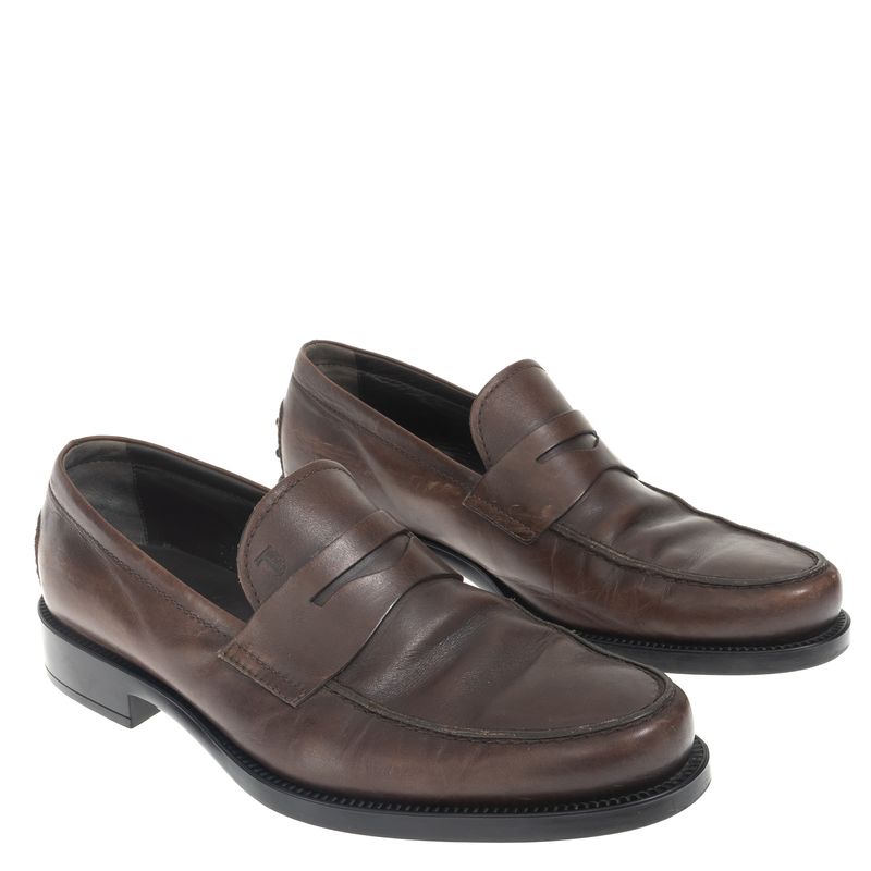 Sapato-Social-Tods-Couro-Marrom