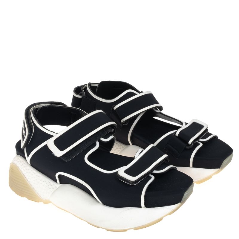 Sandalia-Stella-McCartney-Plataforma-Neoprene-Preta