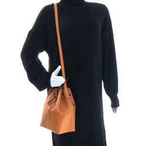 Bolsa Mansur Gavriel Bucket Pequena Caramelo