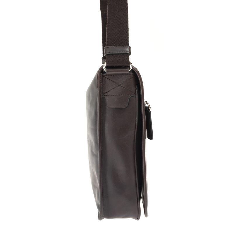 Bolsa-Bally-Messenger-Couro-Marrom