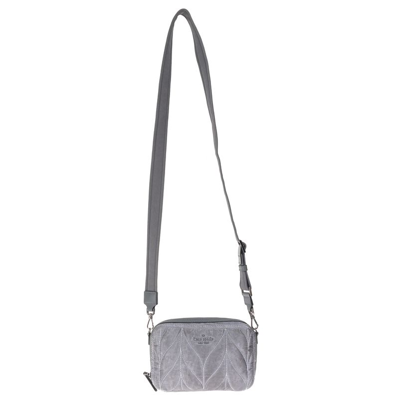 Bolsa-Kate-Spade-Tecido-Cinza