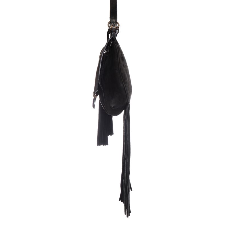 Bolsa-Gucci-Nouveau-Fringe-Camurca-Preta