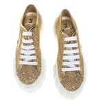 Tenis-Prada-Cristais-Dourado