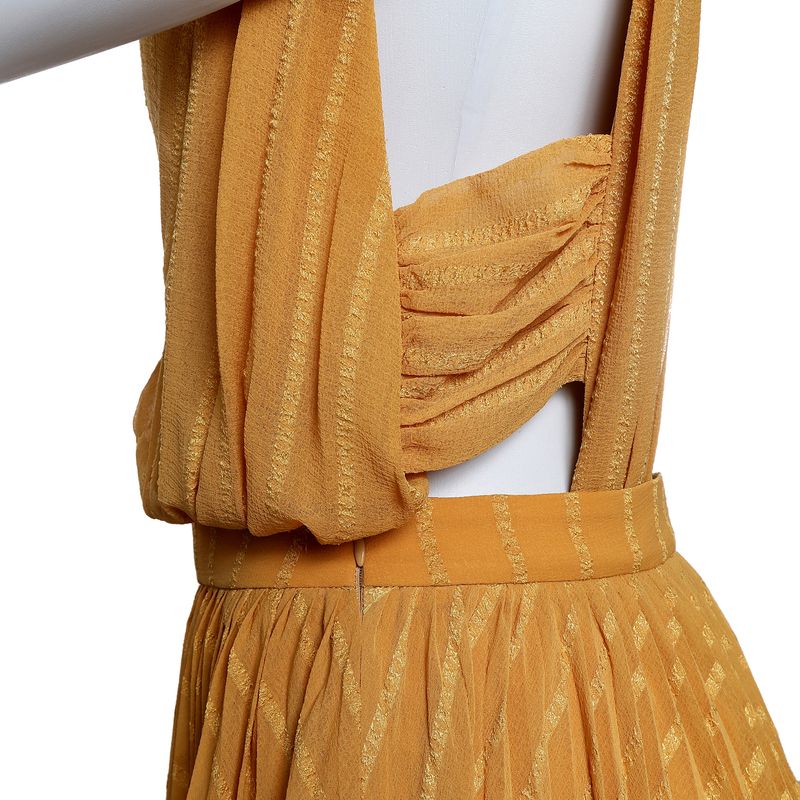 Conjunto-Cris-Barros-Blusa-e-Saia-Mostarda