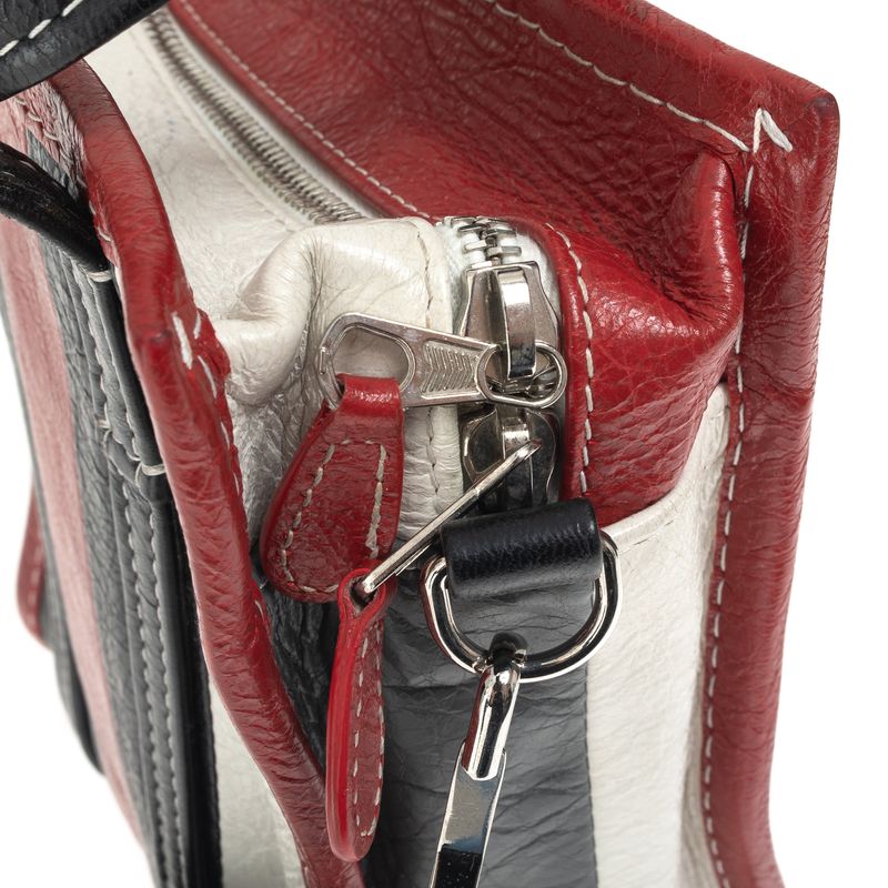 Bolsa-Balenciaga-Bazar-Couro-Multicolorida