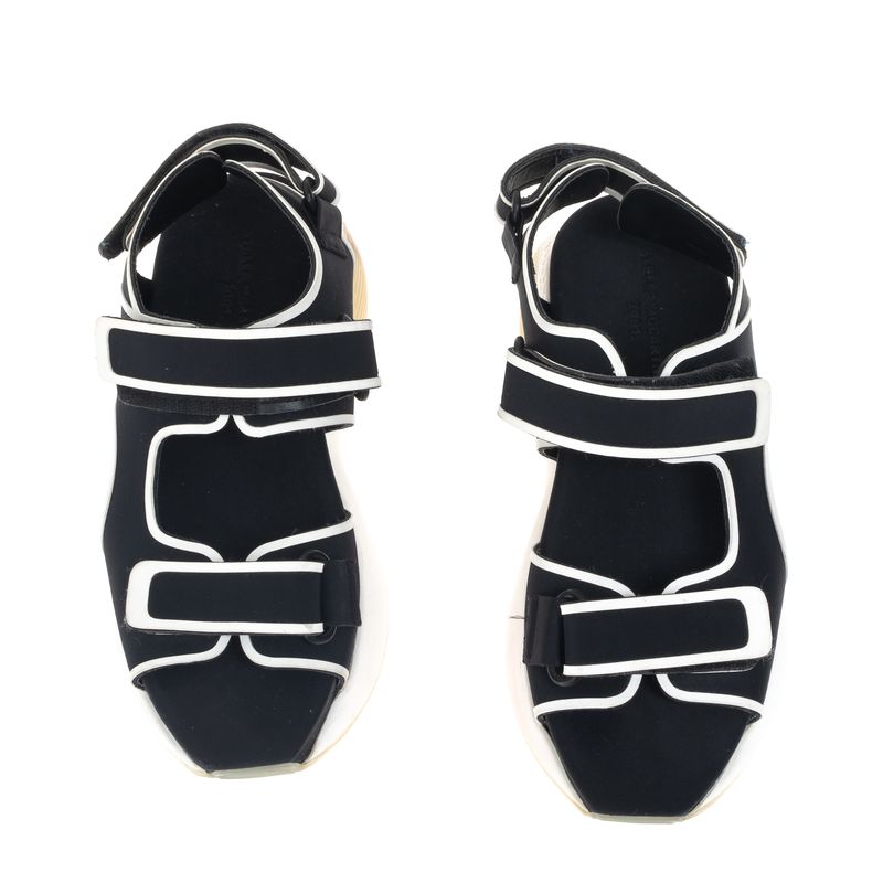 Sandalia-Stella-McCartney-Plataforma-Neoprene-Preta