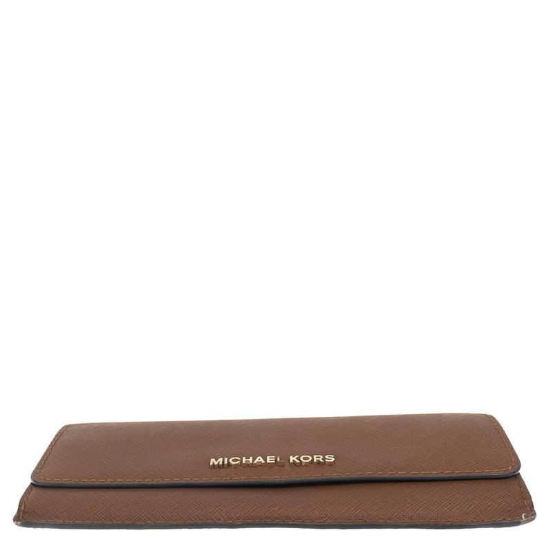 Carteira-Michael-Kors-Saffiano-Caramelo