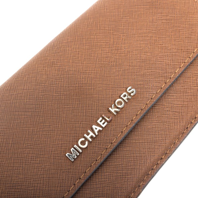 Carteira-Michael-Kors-Saffiano-Caramelo
