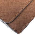 Carteira-Michael-Kors-Saffiano-Caramelo