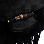 Bolsa-Gucci-Nouveau-Fringe-Camurca-Preta
