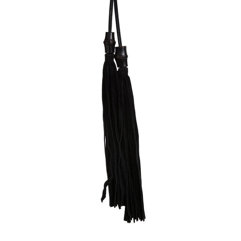 Bolsa-Gucci-Nouveau-Fringe-Camurca-Preta