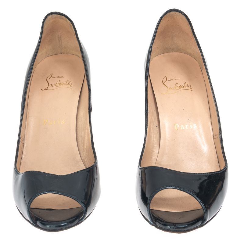 77651-Sapato-Christian-Louboutin-Peep-Toe-Verniz-Verde-Escuro-4
