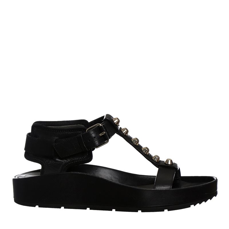 Sandalia-Balenciaga-Couro-Preta