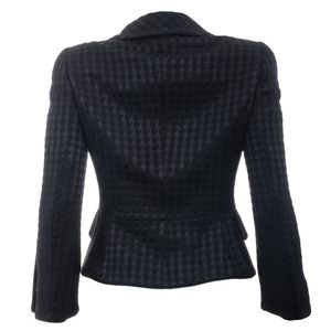 Blazer Carolina Herrera Lã Preto
