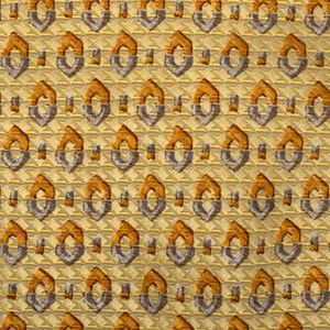 Gravata Ermenegildo Zegna Estampada Amarela