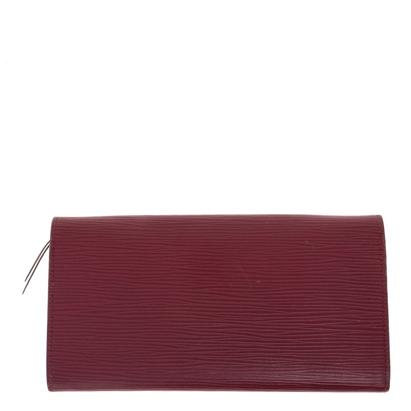 Carteira-Louis-Vuitton-Emilie-Epi-Vinho