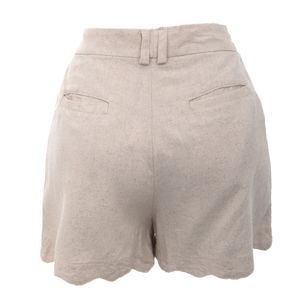 Short Missinclof Linho Bege