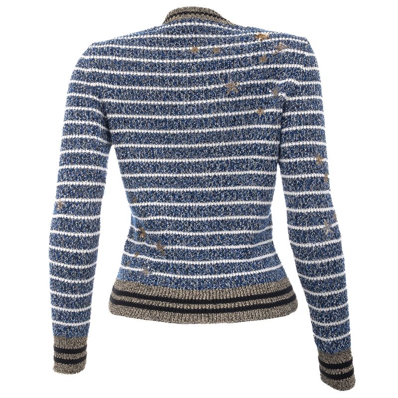 Sueter-Valentino-Garavani-Trico-Estrelas-Azul