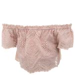 Blusa-Love-Shack-Fancy-Renda-Rose