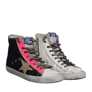Tênis Golden Goose Francy Cano Alto Colorido