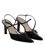 Sapato-Christian-Dior-Vintage-Couro-Preto-