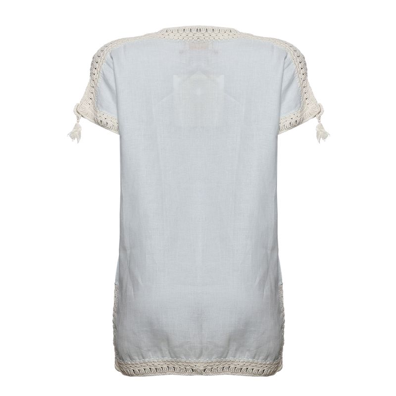 Blusa-Tory-Burch-Renda-Azul-e-Creme-